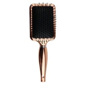 Aria Beauty Luxe chrome detangling Paddle brush